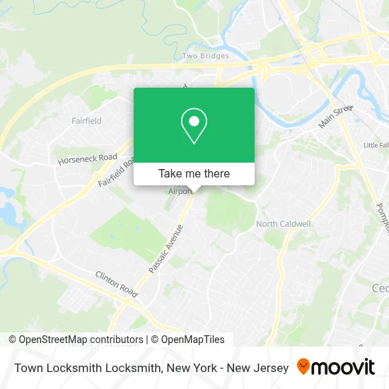 Town Locksmith Locksmith map