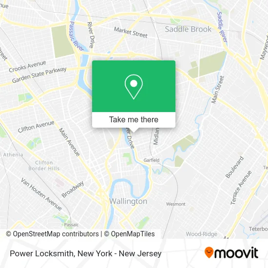 Power Locksmith map