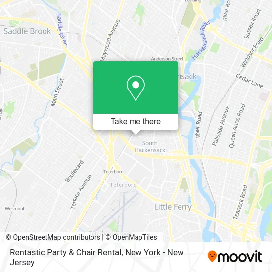 Rentastic Party & Chair Rental map