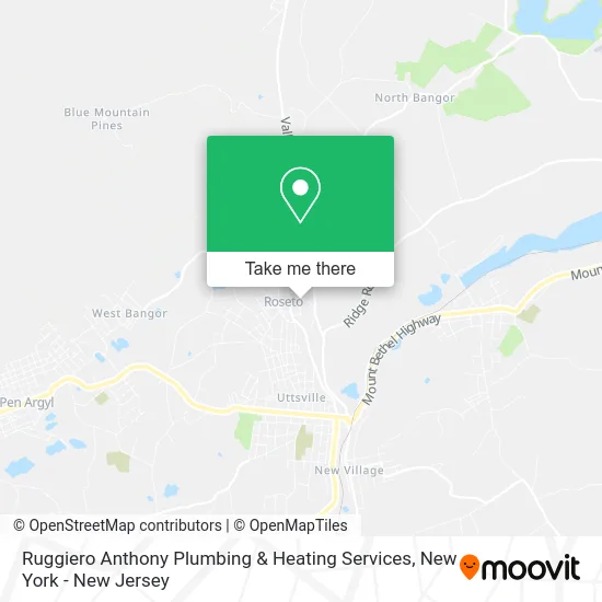 Ruggiero Anthony Plumbing & Heating Services map