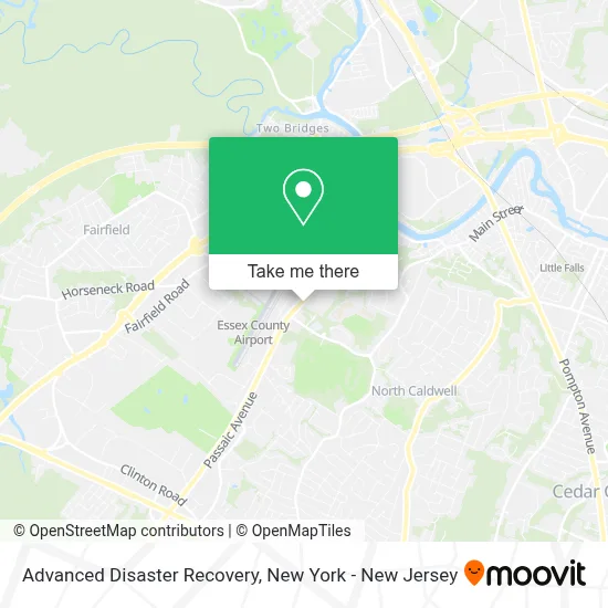 Advanced Disaster Recovery map