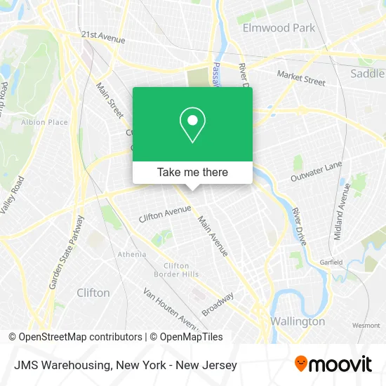 JMS Warehousing map