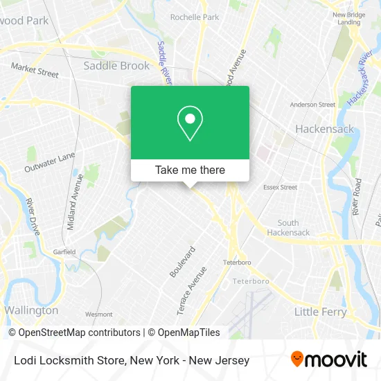 Lodi Locksmith Store map