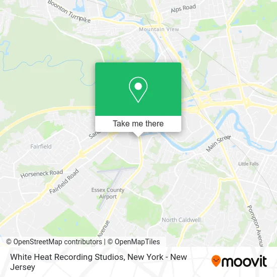 White Heat Recording Studios map