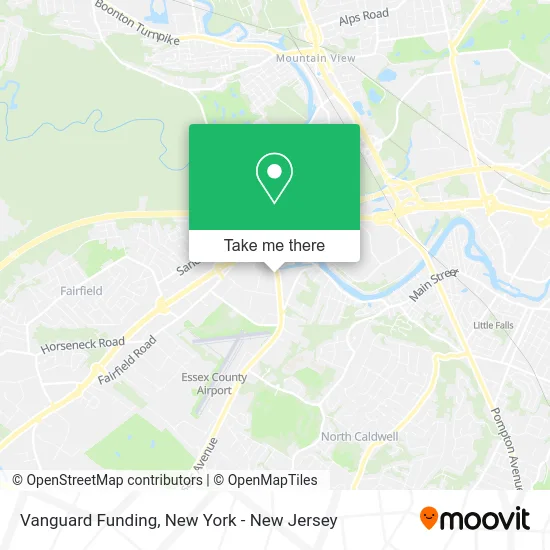 Vanguard Funding map