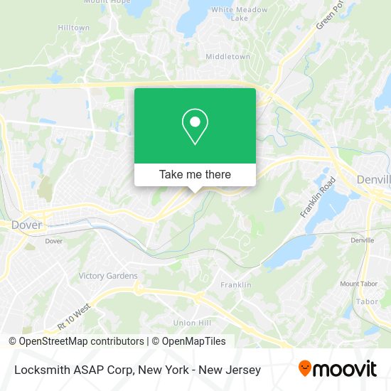 Locksmith ASAP Corp map