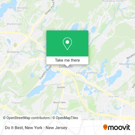 Do It Best map