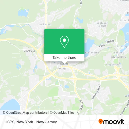 USPS map