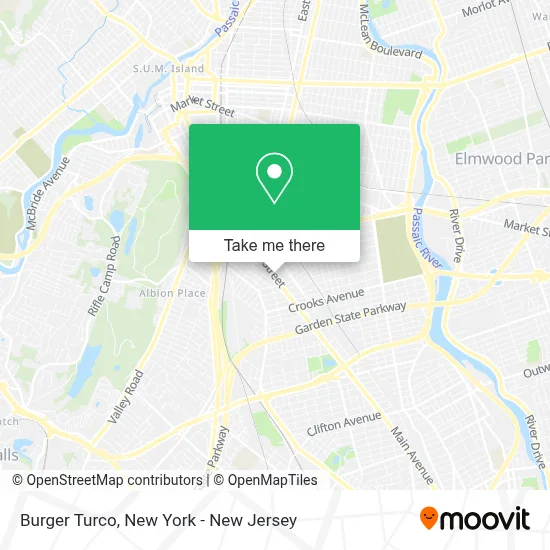 Burger Turco map
