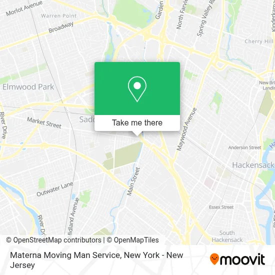Materna Moving Man Service map
