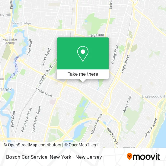 BOSCH Car Service map