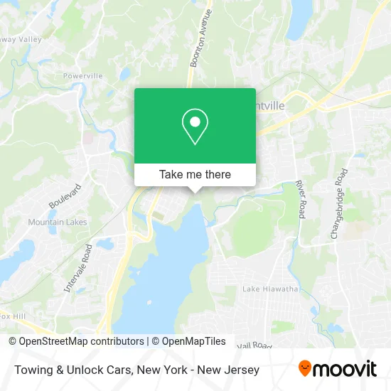 Towing & Unlock Cars map
