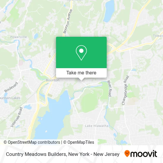 Country Meadows Builders map