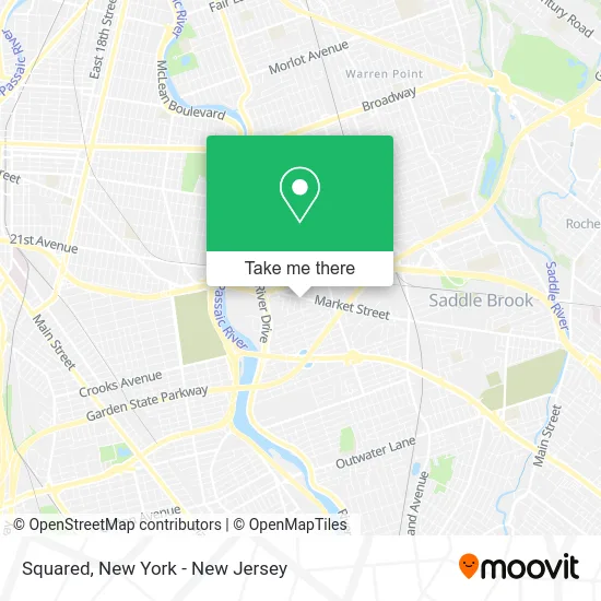 Squared map