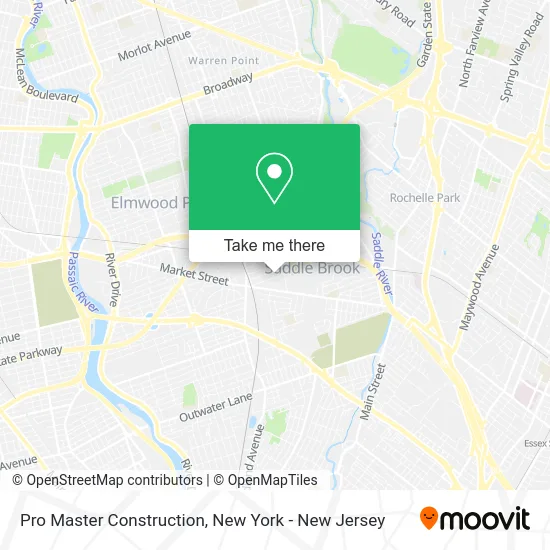 Pro Master Construction map