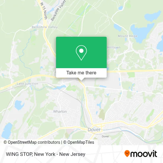 WING STOP map