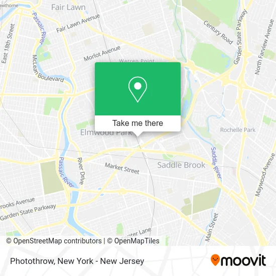 Photothrow map