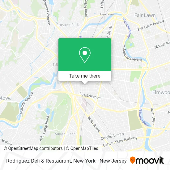 Rodriguez Deli & Restaurant map