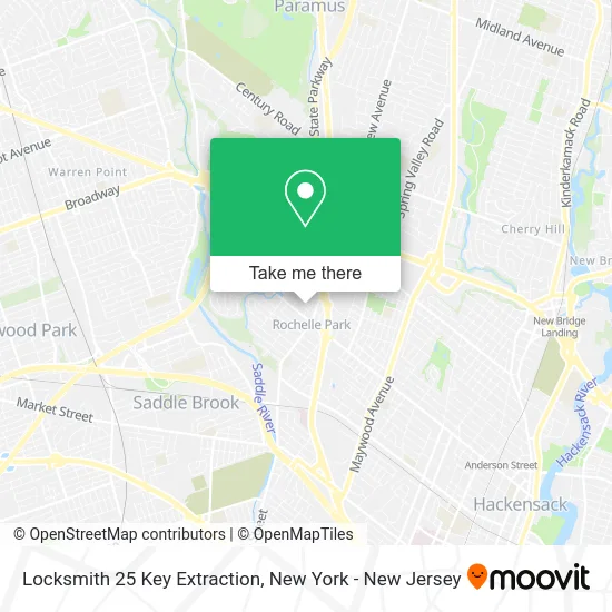 Locksmith 25 Key Extraction map
