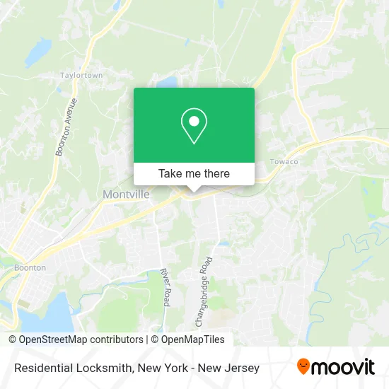 Residential Locksmith map