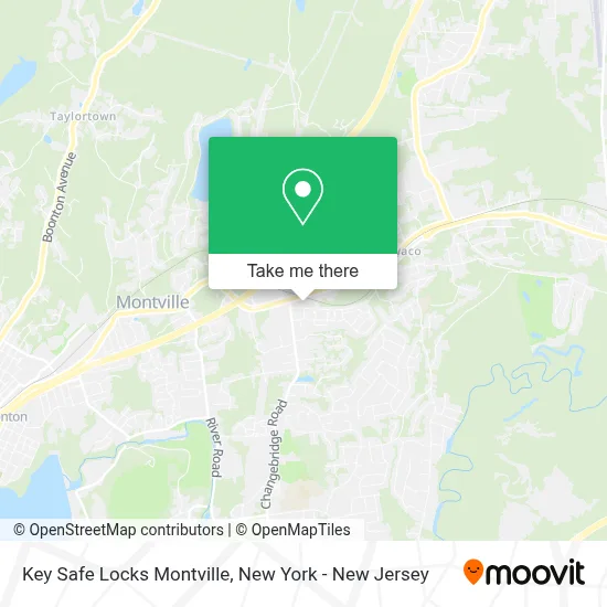 Key Safe Locks Montville map