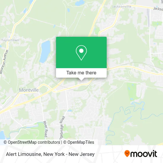Alert Limousine map