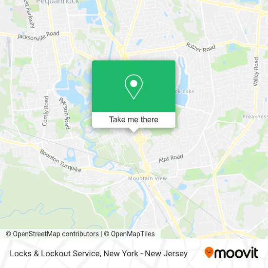 Locks & Lockout Service map