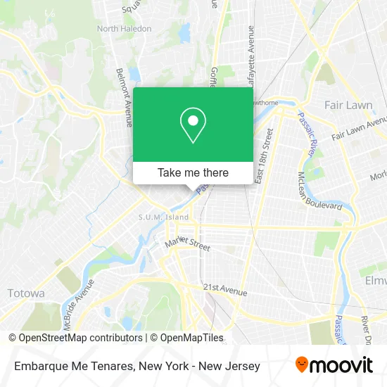 Embarque Me Tenares map