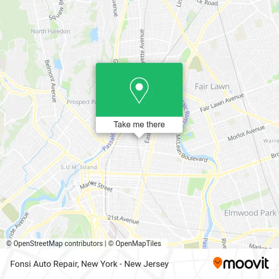 Fonsi Auto Repair map