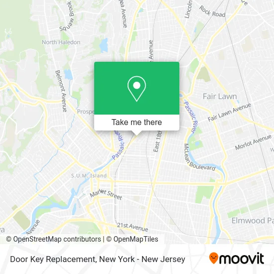 Door Key Replacement map