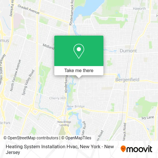 Heating System Installation Hvac map