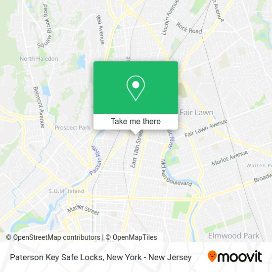 Paterson Key Safe Locks map
