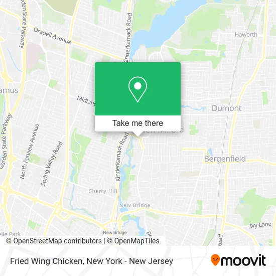 Fried Wing Chicken map