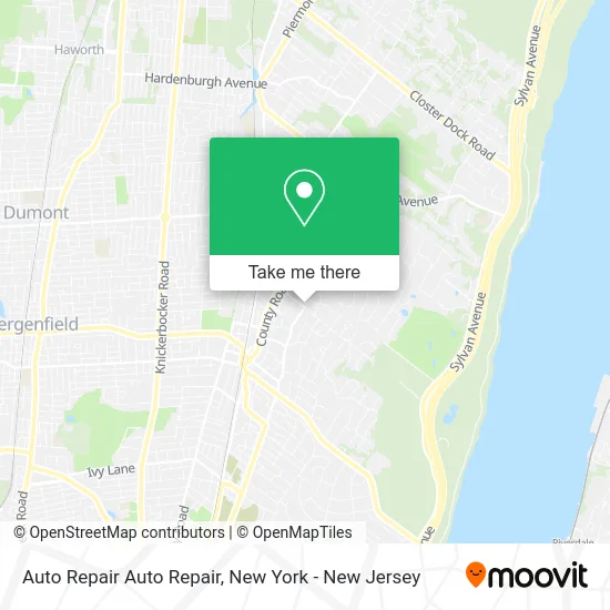 Auto Repair Auto Repair map