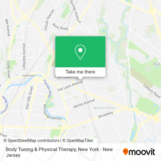 Body Tuning & Physical Therapy map