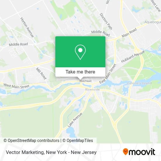 Vector Marketing map