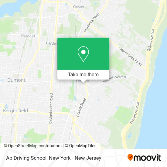 Ap Driving School map