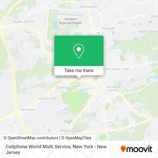 Cellphone World Multi Service map