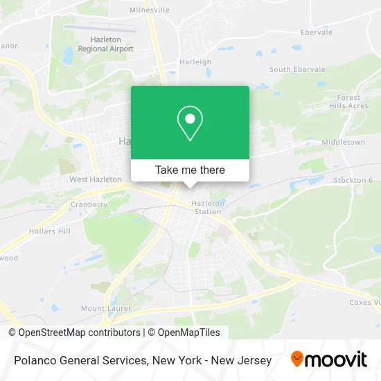 Polanco General Services map