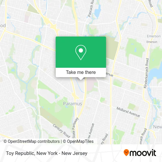 Mapa de Toy Republic