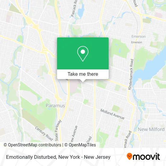 Emotionally Disturbed map