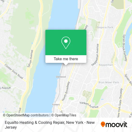 Equalto Heating & Cooling Repair map