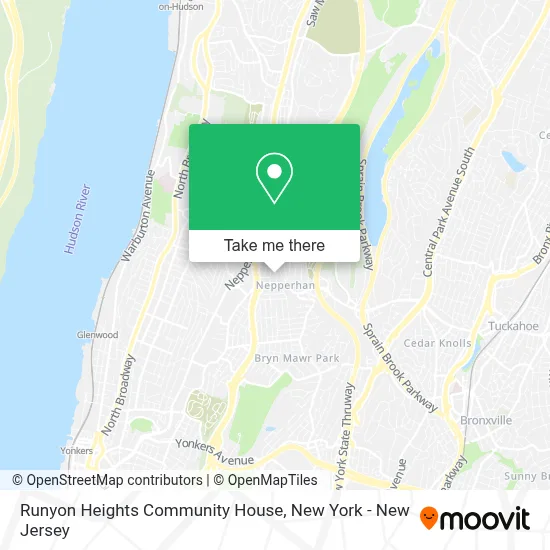 Runyon Heights Community House map