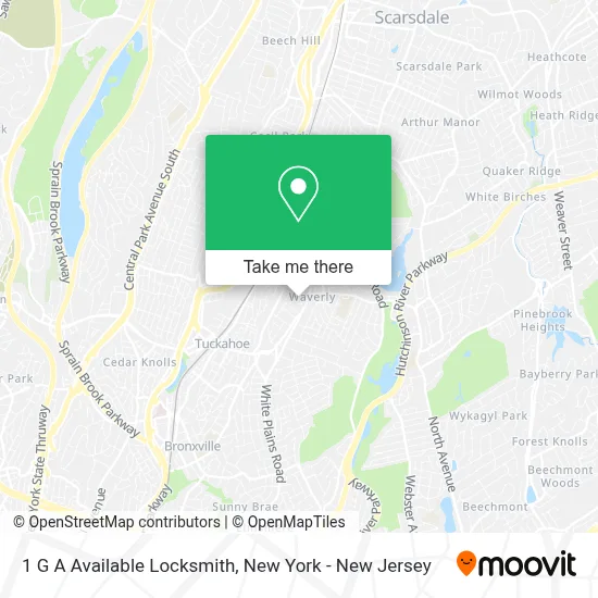1 G A Available Locksmith map