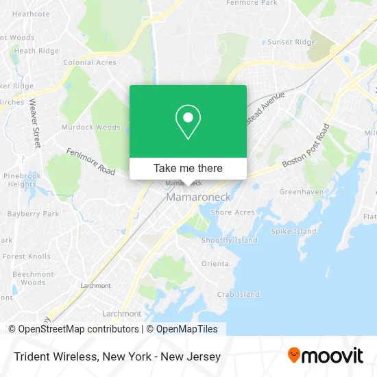 Trident Wireless map