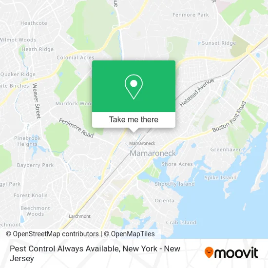 Pest Control Always Available map