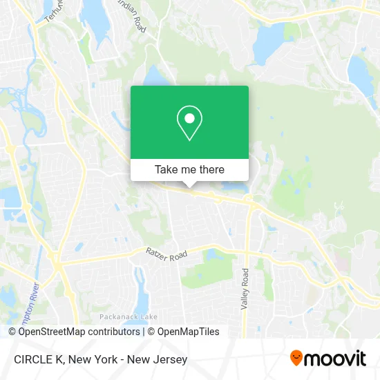 CIRCLE K map