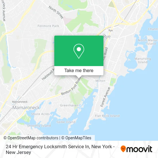 24 Hr Emergency Locksmith Service In map