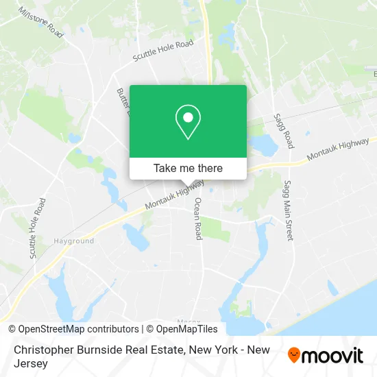 Christopher Burnside Real Estate map