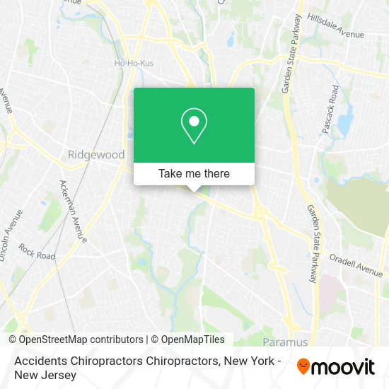 Accidents Chiropractors Chiropractors map